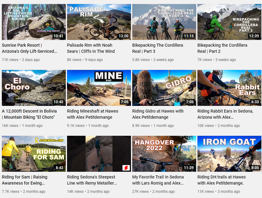美國YouTube紅人頻道內容