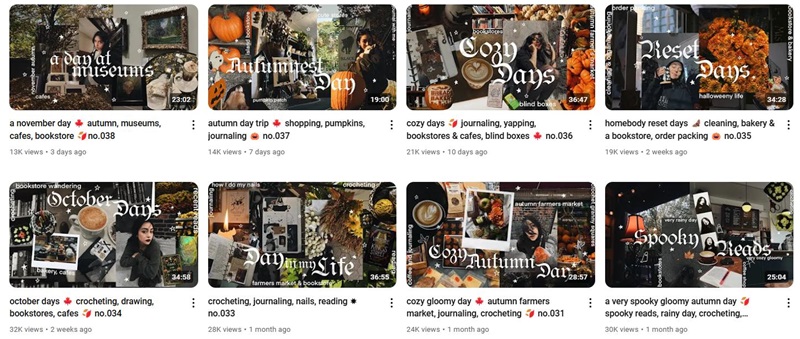 YouTube網(wǎng)紅推廣:美國閱讀書籍類女博主頻道內(nèi)容