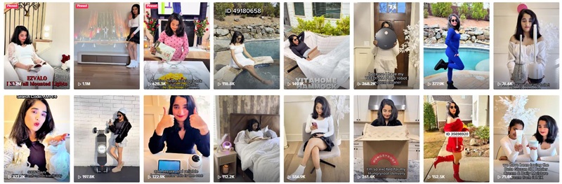 TikTok網(wǎng)紅推廣：美國(guó)20萬(wàn)粉絲的生活家電類海外博主頻道內(nèi)容