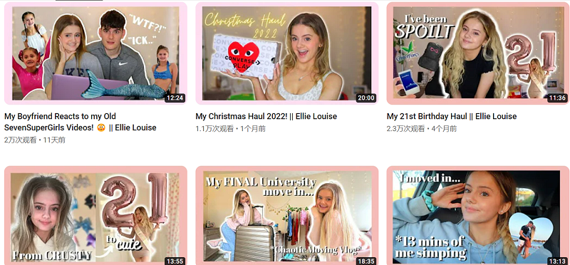 Youtube英國lifestyle紅人